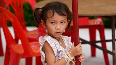 Thailand Daycare Centre Shooting: Paweenuch Supolwong, three, is the only child to survive the tragedy. (AP) Thailand Daycare Centre Shooting: Paweenuch Supolwong, three, is the only child to survive the tragedy. (AP)