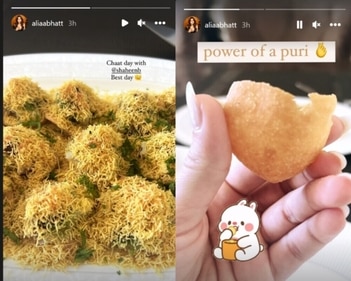Alia Bhatt's Instagram Stories.