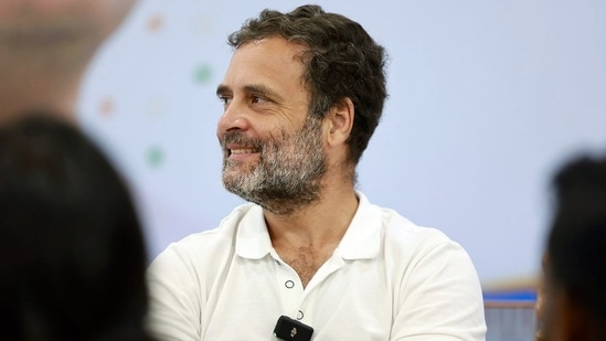 Congress MP Rahul Gandhi on Sunday resumed the Karnataka leg of 'Bharat Jodo Yatra' from Tiptur in Tumkur district. (Congress Twitter)