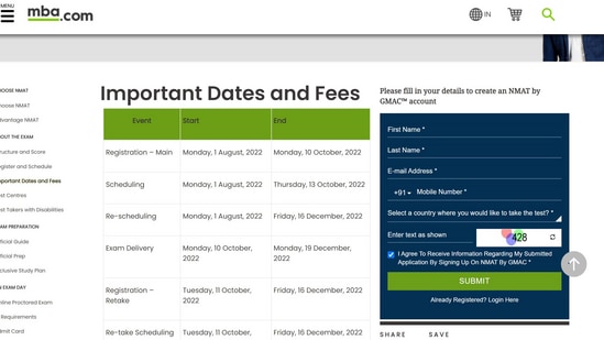 NMAT 2022 registration process ends tomorrow at www.mba.com