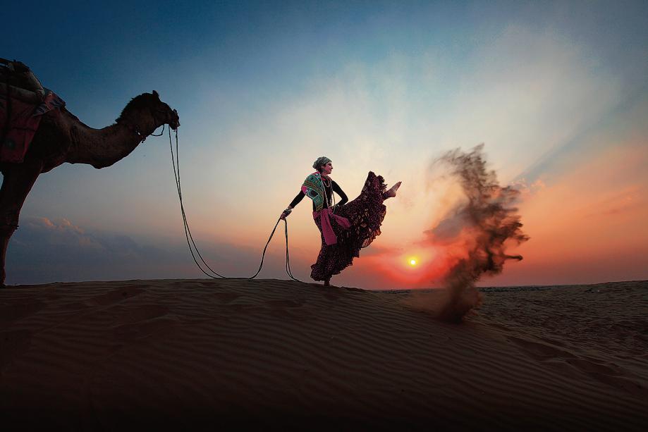 A photograph by Akash Das, which captures the richness of India’s tourism by portraying the spirt of foreign tourists who visit the country. A photograph by Akash Das, which captures the richness of India’s tourism by portraying the spirt of foreign tourists who visit the country.