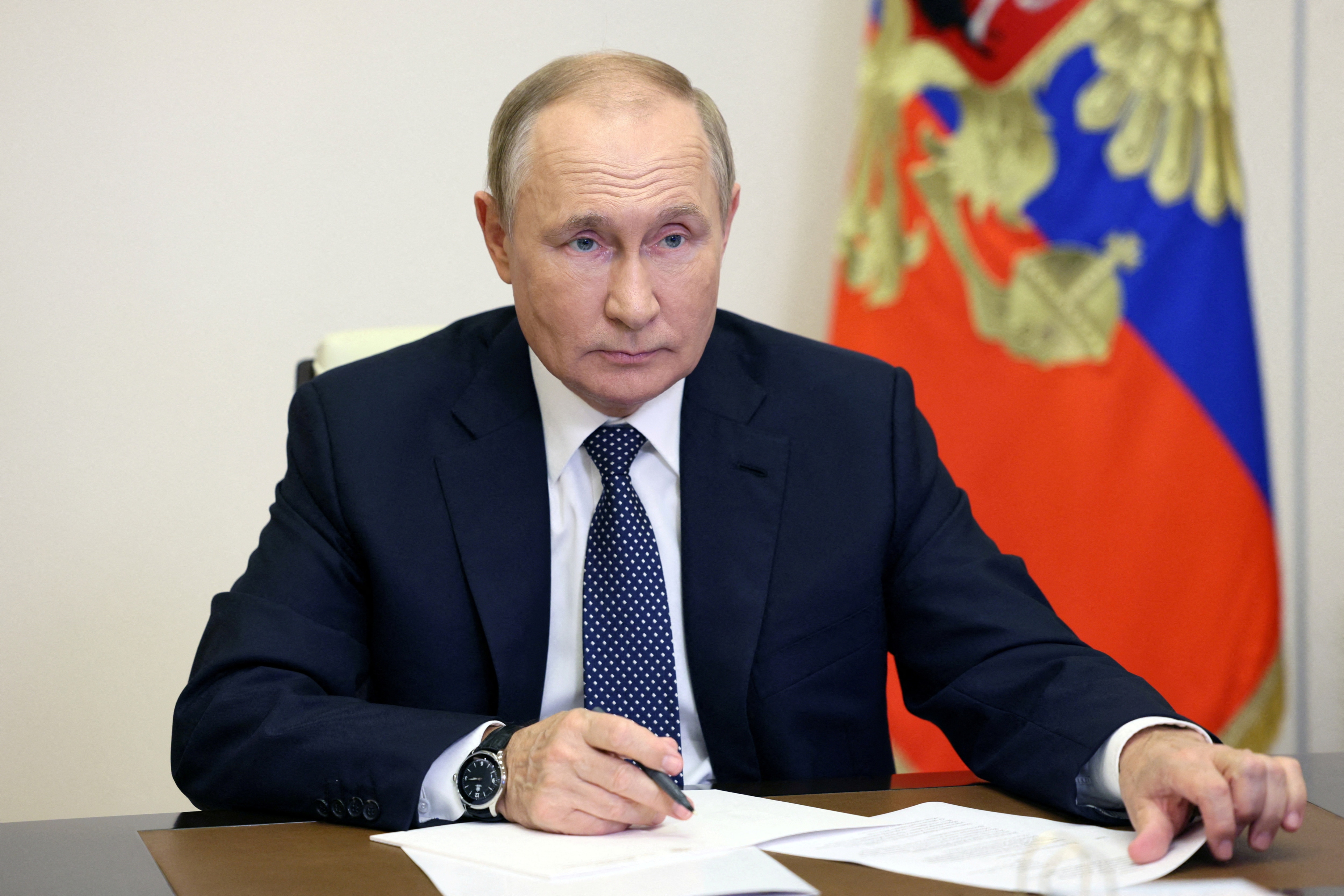 Russian President Vladimir Putin. (Sputnik/Gavriil Grigorov/Kremlin via REUTERS)