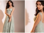 Shraddha Kapoor is not very active on social media but whenever she posts something she makes sure it leaves jaws drop. Recently, the Aashique actor took to her Instagram handle to share a series of elegant photos of herself in a dazzling ivory gown.(Instagram/@shraddhakapoor)