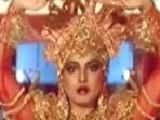 Rekha and Saroj Khan worked together in the 1990 film Sheshnaag. Rekha and Saroj Khan worked together in the 1990 film Sheshnaag.