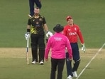 Jos Buttler after Matthew Wade's act during Australia vs England 1st T20I Jos Buttler after Matthew Wade's act during Australia vs England 1st T20I