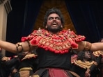 Karthi in a still from Ponniyin Selvan I. Karthi in a still from Ponniyin Selvan I.