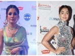 Shehnaaz Gill and Pooja Hegde attend awards show in glamorous looks. (Instagram) Shehnaaz Gill and Pooja Hegde attend awards show in glamorous looks. (Instagram)