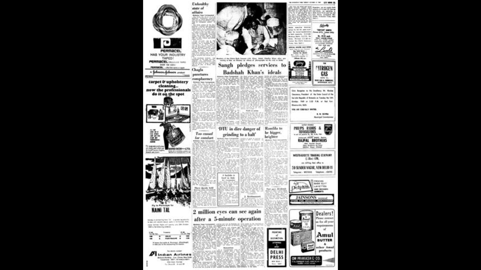 HT This Day: October 14, 1969 -- 2 million eyes can see again ...