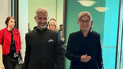 India and Australia are discussing a proposal for an understanding on the mobility of professionals and students, S Jaishankar said (S Jaishankar Twitter) India and Australia are discussing a proposal for an understanding on the mobility of professionals and students, S Jaishankar said (S Jaishankar Twitter)