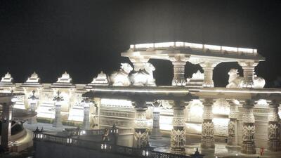 The Mahakaal Lok in Ujjain has been developed with a cost of  ₹351 crore. (PTI)