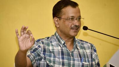 “We will complete the work of this flyover ahead of schedule and with a saving of ₹115 crore. With the construction of this flyover in East Delhi, vehicles will pass through here quickly and the local people will lead a more peaceful life,” CM Arvind Kejriwal said. (PTI) “We will complete the work of this flyover ahead of schedule and with a saving of ₹115 crore. With the construction of this flyover in East Delhi, vehicles will pass through here quickly and the local people will lead a more peaceful life,” CM Arvind Kejriwal said. (PTI)