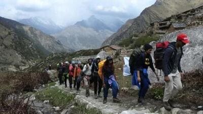 Two trekkers stranded at snowbound Kalihani Pass in Himachal Pradesh were rescued by a seven-member team, Kullu administration said on Monday. (Image for representational purpose)
