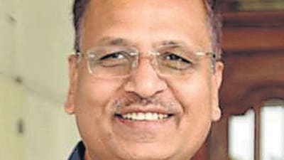 Delhi minister Satyendar Jain, currently lodged in Tihar jail, was arrested on May 30 under the Prevention of Money Laundering Act (PMLA). (Sonu Mehta/HT PHOTO) Delhi minister Satyendar Jain, currently lodged in Tihar jail, was arrested on May 30 under the Prevention of Money Laundering Act (PMLA). (Sonu Mehta/HT PHOTO)