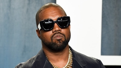 In the tweet, which is no longer visible on West's account, the rapper said, "I'm a bit sleepy tonight but when I wake up I'm going death con 3 On JEWISH PEOPLE," in apparent reference to a US military readiness code known as DEFCON. (AP) In the tweet, which is no longer visible on West's account, the rapper said, "I'm a bit sleepy tonight but when I wake up I'm going death con 3 On JEWISH PEOPLE," in apparent reference to a US military readiness code known as DEFCON. (AP)
