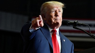 Donald Trump: Former US president Donald Trump speaks during a rally. (Reuters)