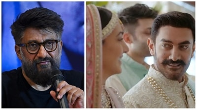 Vivek Agnihotri has criticised an ad featuring Aamir Khan and Kiara Advani, already under fire for allegedly hurting Hindu sentiments. Vivek Agnihotri has criticised an ad featuring Aamir Khan and Kiara Advani, already under fire for allegedly hurting Hindu sentiments.
