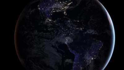 High-definition views of Earth at night. (NASA Earth Observatory image by Joshua Stevens) High-definition views of Earth at night. (NASA Earth Observatory image by Joshua Stevens)