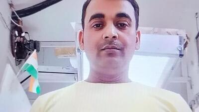 Rajesh, the deceased. He was run over by a truck near IISER in Mohali on Monday night. (HT)