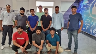 The ten accused allegedly duped public by impersonating as representatives of top companies. (Delhi Police) The ten accused allegedly duped public by impersonating as representatives of top companies. (Delhi Police)