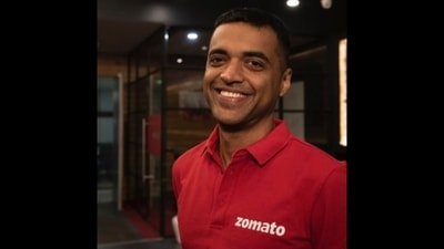 Zomato CEO Deepinder Goyal delivers orders at least once every three months, and may be your next delivery partner. (Twitter/@deepigoyal) Zomato CEO Deepinder Goyal delivers orders at least once every three months, and may be your next delivery partner. (Twitter/@deepigoyal)