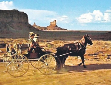 A still from Once Upon a Time in the West (1968). A still from Once Upon a Time in the West (1968). 