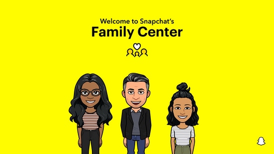 The Family Center tool also allows parents to anonymously report any concerning accounts on Snapchat.(Snapchat) The Family Center tool also allows parents to anonymously report any concerning accounts on Snapchat.(Snapchat)