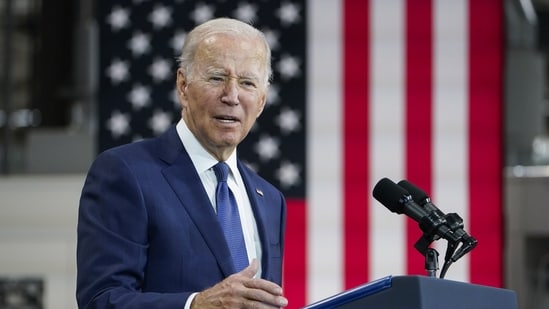 Joe Biden: US President Joe Biden is seen.(AP)
