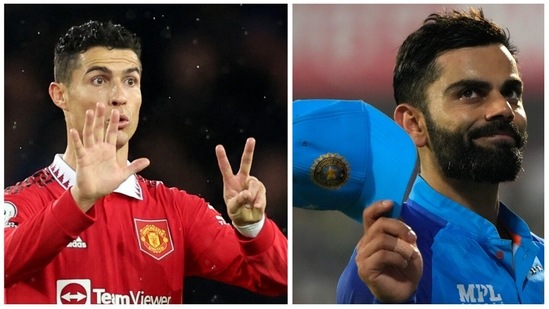 Here's how Virat Kohli hailed goal-machine Cristiano Ronaldo (AP/ Reuters)
