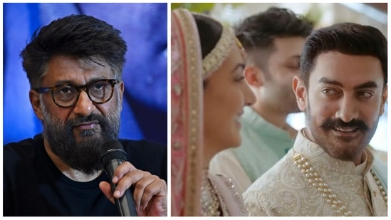 Vivek Agnihotri has criticised an ad featuring Aamir Khan and Kiara Advani, already under fire for allegedly hurting Hindu sentiments.