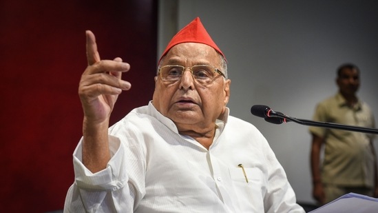 Late SP leader Mulayam Singh Yadav. (PTI)