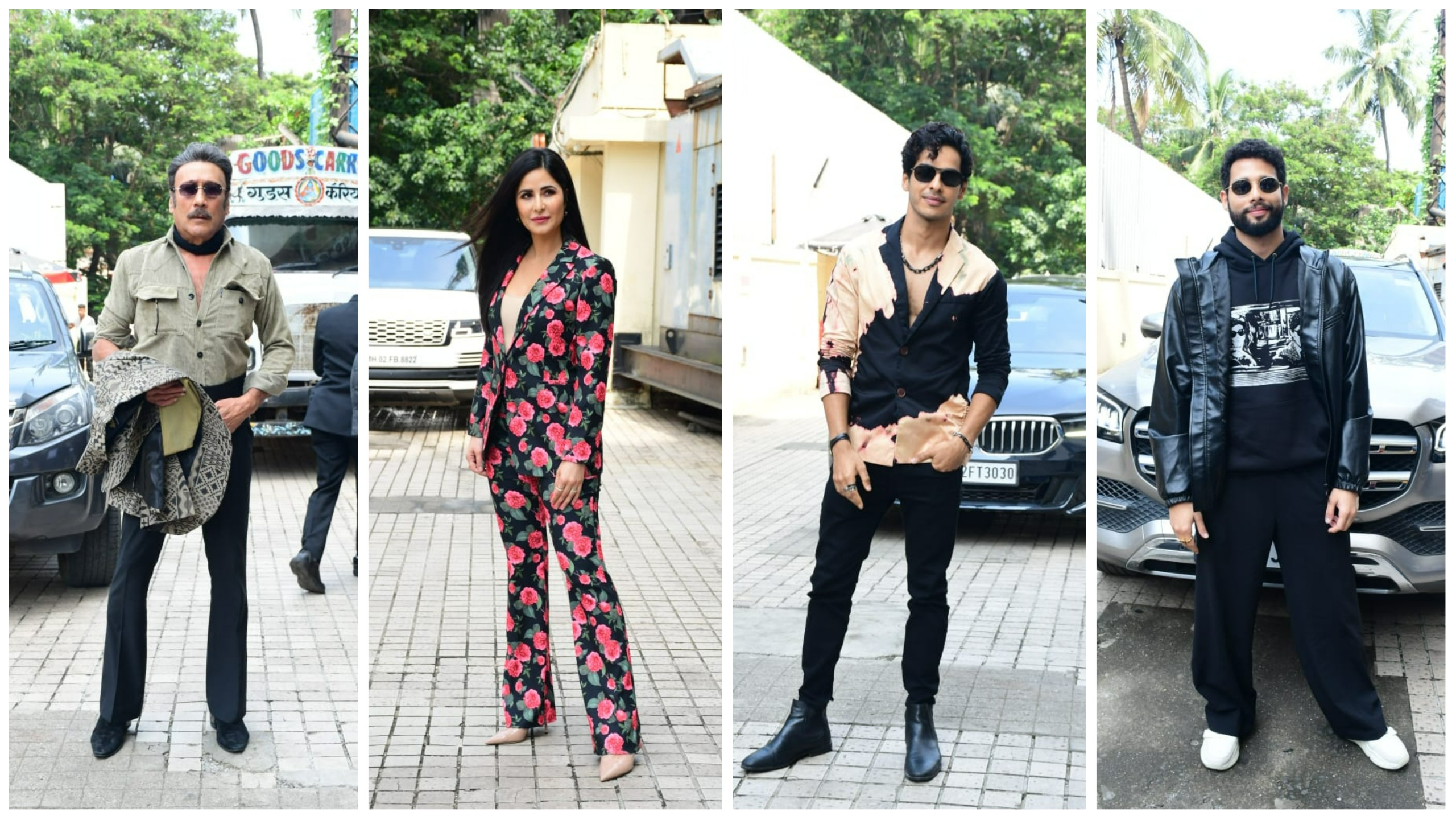 Phone Bhoot team at trailer launch. Phone Bhoot team at trailer launch. 