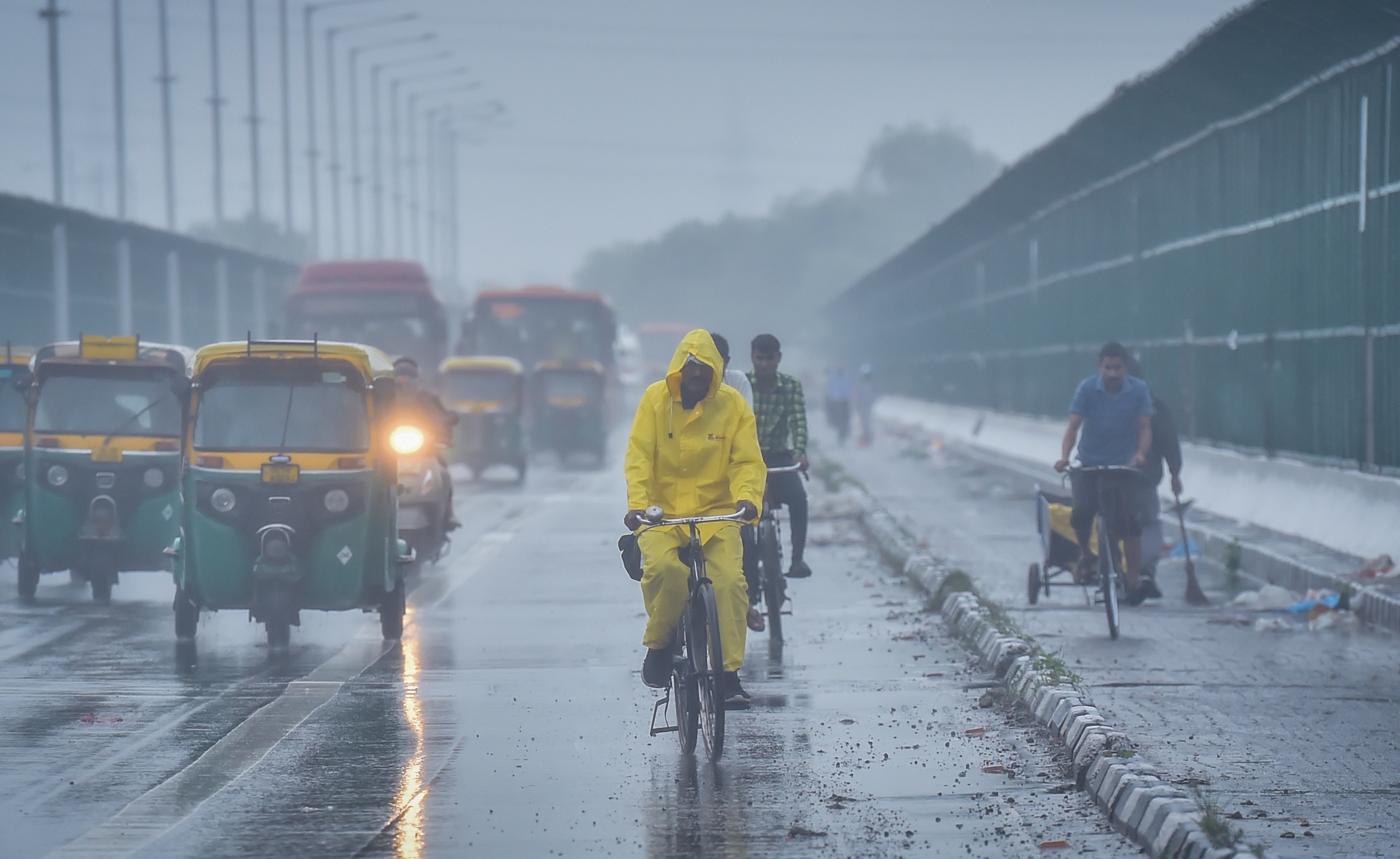 The KSNDMC expected light to heavy showers across the state. (Image for representation) (Raj K Raj/HT Photo) The KSNDMC expected light to heavy showers across the state. (Image for representation) (Raj K Raj/HT Photo)