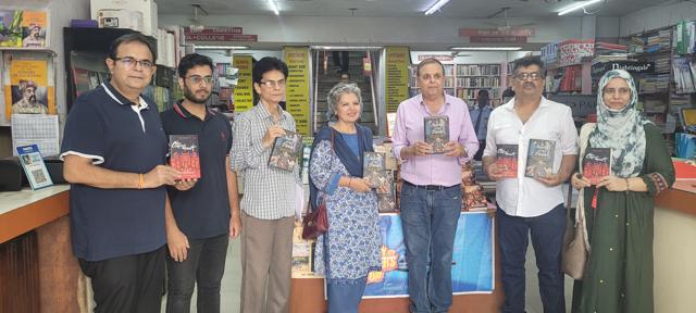 Author Rana Safvi during the launch of her book In Search of the Divine: Living Histories of Sufism in India at Universal Booksellers in Lucknow. Author Rana Safvi during the launch of her book In Search of the Divine: Living Histories of Sufism in India at Universal Booksellers in Lucknow.