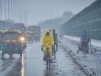 The KSNDMC expected light to heavy showers across the state. (Image for representation)(Raj K Raj/HT Photo) The KSNDMC expected light to heavy showers across the state. (Image for representation)(Raj K Raj/HT Photo)