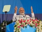 Prime Minister Narendra Modi speaks during a function at civil hospital in Ahmedabad.(AP) Prime Minister Narendra Modi speaks during a function at civil hospital in Ahmedabad.(AP)