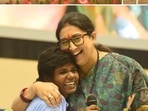 Union minister for women and child development Smriti Irani on the occasion of the International Day of the Girl Child in New Delhi on Tuesday.(Twitter/ @smritiirani) Union minister for women and child development Smriti Irani on the occasion of the International Day of the Girl Child in New Delhi on Tuesday.(Twitter/ @smritiirani)