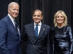 US President Joe Biden and wife Jill Biden with Pakistan PM Shehbaz Sharif at UNGA last month. US President Joe Biden and wife Jill Biden with Pakistan PM Shehbaz Sharif at UNGA last month.