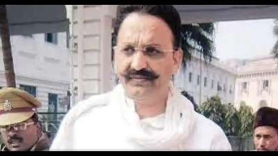 Mafiosi-turned-politician and former MLA, Mukhtar Ansari (HT File Photo)