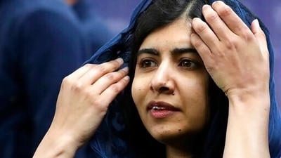 Malala Yousafzai: Malala Yousafzai's visit comes as students at her former school join a strike. (AP)