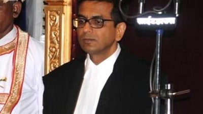  Justice DY Chandrachud would be the 50th CJI. (File) Justice DY Chandrachud would be the 50th CJI. (File) 