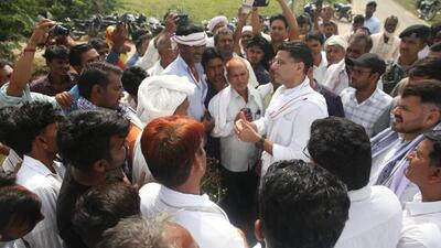 Sachin PIlot in Tonk. (Twitter) Sachin PIlot in Tonk. (Twitter)