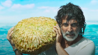Ram Setu trailer: Akshay Kumar in a still from the movie. Ram Setu trailer: Akshay Kumar in a still from the movie.