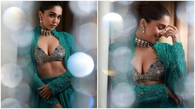 Sharvari Wagh is an absolute fashionista. The actor attended the Filmfare Awards South in style and sass. Sharvari, for the red-carpet look, chose to power through in glam and style in a stunning attire. The actor shared the slew of pictures from the awards ceremony on her Instagram profile and made her fans drool. Check out her pictures here. (Instagram/@sharvari) Sharvari Wagh is an absolute fashionista. The actor attended the Filmfare Awards South in style and sass. Sharvari, for the red-carpet look, chose to power through in glam and style in a stunning attire. The actor shared the slew of pictures from the awards ceremony on her Instagram profile and made her fans drool. Check out her pictures here. (Instagram/@sharvari)