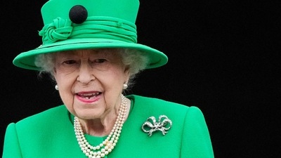 Queen Elizabeth II's Death: Britain's Queen Elizabeth II at the Buckingham Palace balcony. (AFP)