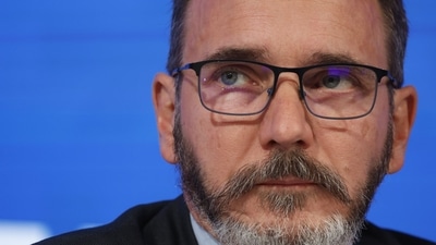 Pierre-Olivier Gourinchas, economic counselor and director of the research department at the International Monetary Fund. (Bloomberg)