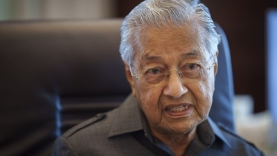 Malaysia's former Prime Minister Mahathir Mohamad. (AP) Malaysia's former Prime Minister Mahathir Mohamad. (AP)