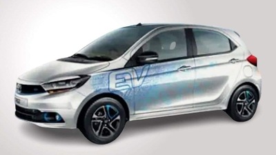 Tata Tiago's base variant will give a mileage of 250 kms while the other variants will give a mileage of 315 kms on single charge. (Auto HT) Tata Tiago's base variant will give a mileage of 250 kms while the other variants will give a mileage of 315 kms on single charge. (Auto HT)