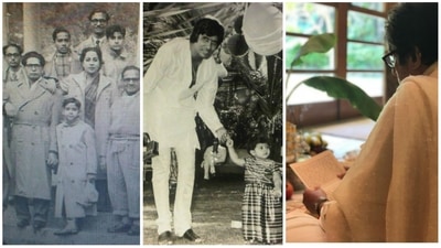Amitabh Bachchan's rare pictures shared by Shweta Bachchan. Amitabh Bachchan's rare pictures shared by Shweta Bachchan. 