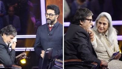 Abhishek Bachchan has shared a video from Kaun Banega Crorepati. Abhishek Bachchan has shared a video from Kaun Banega Crorepati.