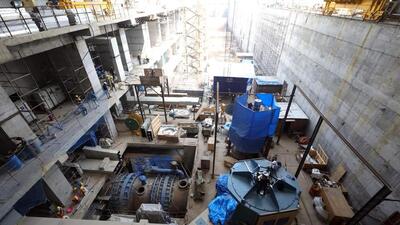 Kannepalli pump house suffered the maximum damage during heavy floods to the Godavari river on July 14 this year. (HT Photo) Kannepalli pump house suffered the maximum damage during heavy floods to the Godavari river on July 14 this year. (HT Photo)